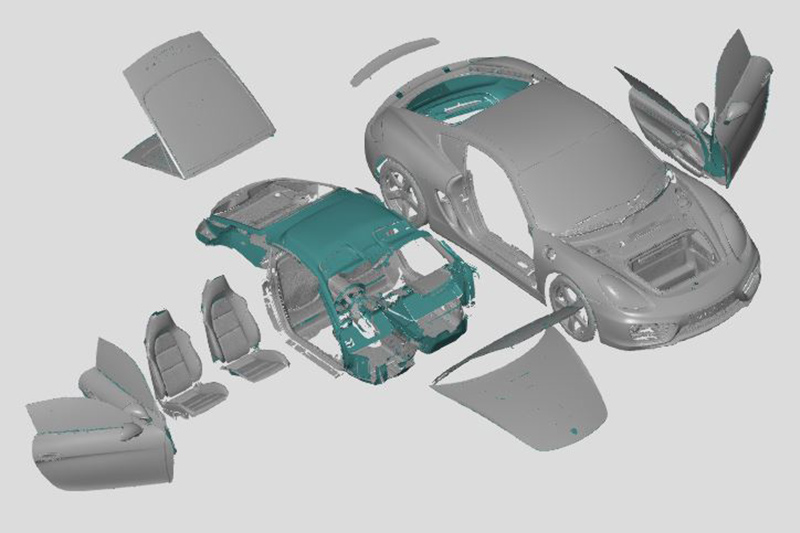 3D scanning for automotive 